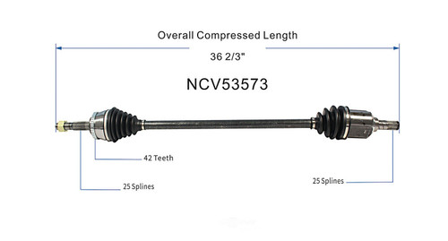 C V AXLE RH 4CYL 1.8L REPLACEMENT FOR NISSAN SENTRA 2003 PARTSLINK NUMBER NCV53573 C V AXLE RH 4CYL 1.8L REPLACEMENT FOR NISSAN SENTRA 2003 PARTSLINK NUMBER NCV53573