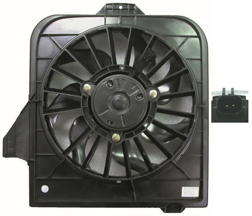 RADIATOR FAN ASSY LH REPLACEMENT FOR DODGE CARAVAN 2004 PARTSLINK NUMBER CH3115123 RADIATOR FAN ASSY LH REPLACEMENT FOR DODGE CARAVAN 2004 PARTSLINK NUMBER CH3115123