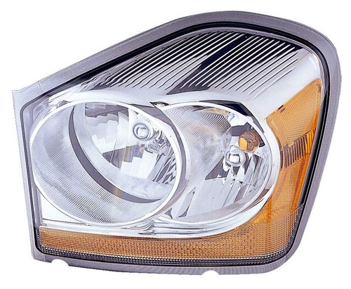 HEAD LAMP LH HQ REPLACEMENT FOR DODGE DURANGO 2004 PARTSLINK NUMBER CH2502147