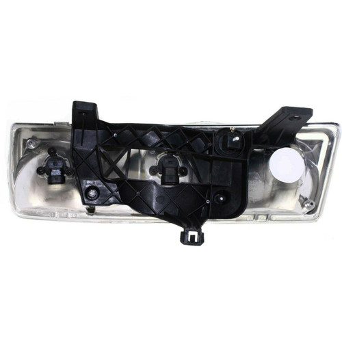 HEAD LAMP RH BLACK RIM HQ REPLACEMENT FOR SATURN VUE 2003 PARTSLINK NUMBER GM2503228 HEAD LAMP RH BLACK RIM HQ REPLACEMENT FOR SATURN VUE 2003 PARTSLINK NUMBER GM2503228