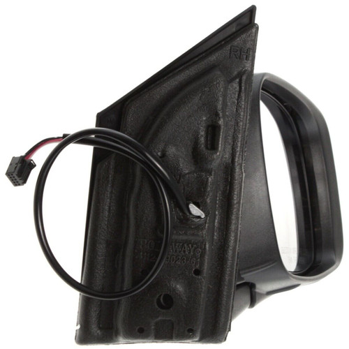 DOOR MIRROR RH POWER HTD TEXTURED WITH BLACK 10 HOLE/5 PIN CONNECTOR REPLACEMENT FOR RAM CARGO-VAN-RAM 2013 PARTSLINK NUMBER CH1321291 DOOR MIRROR RH POWER HTD TEXTURED WITH BLACK 10 HOLE/5 PIN CONNECTOR REPLACEMENT FOR RAM CARGO-VAN-RAM 2013 PARTSLINK NUMBER CH1321291