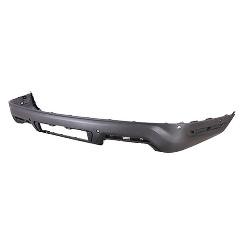 BUMPER LOWER RR MATTE DARK GRAY W/TOW/ACTIVE PARK  REPLACEMENT FOR FORD EXPLORER SPORT 2019 PARTSLINK NUMBER FO1115140