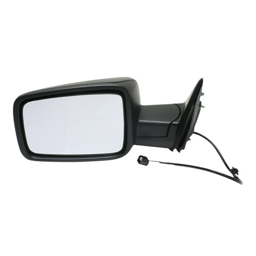 DOOR MIRROR LH MANUAL TEXTURED W/O TOW W/ TEMPERATURE SENSOR   REPLACEMENT FOR RAM PICKUP-RAM-1500 2013 PARTSLINK NUMBER  CH1320353