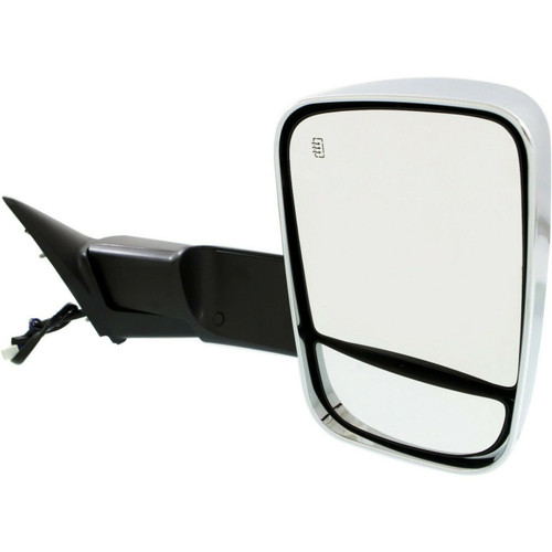 DOOR MIRROR RH POWER CHROME HTD W/AMBIENT/SIGNAL/PUDDLE LAMP/MEMORY/TOW   REPLACEMENT FOR RAM PICKUP-RAM-2500 2013 PARTSLINK NUMBER  CH1321351