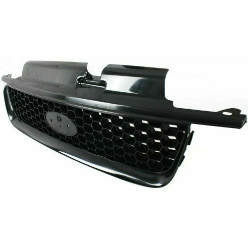 GRILLE BLACK XLS REPLACEMENT FOR FORD ESCAPE 2004 PARTSLINK NUMBER FO1200389