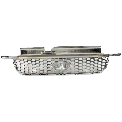 GRILLE CHROME/BLACK LTD- XLT REPLACEMENT FOR FORD ESCAPE 2004 PARTSLINK NUMBER FO1200390 GRILLE CHROME/BLACK LTD- XLT REPLACEMENT FOR FORD ESCAPE 2004 PARTSLINK NUMBER FO1200390