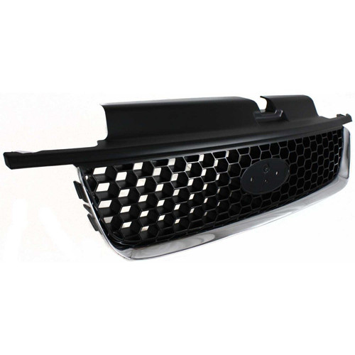 GRILLE CHROME/BLACK LTD- XLT REPLACEMENT FOR FORD ESCAPE 2004 PARTSLINK NUMBER FO1200390 GRILLE CHROME/BLACK LTD- XLT REPLACEMENT FOR FORD ESCAPE 2004 PARTSLINK NUMBER FO1200390