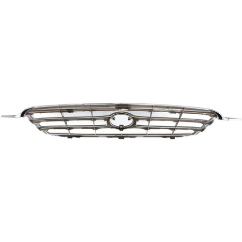GRILLE CHROME/BLACK REPLACEMENT FOR TOYOTA COROLLA SEDAN 2003 PARTSLINK NUMBER TO1200244 GRILLE CHROME/BLACK REPLACEMENT FOR TOYOTA COROLLA SEDAN 2003 PARTSLINK NUMBER TO1200244