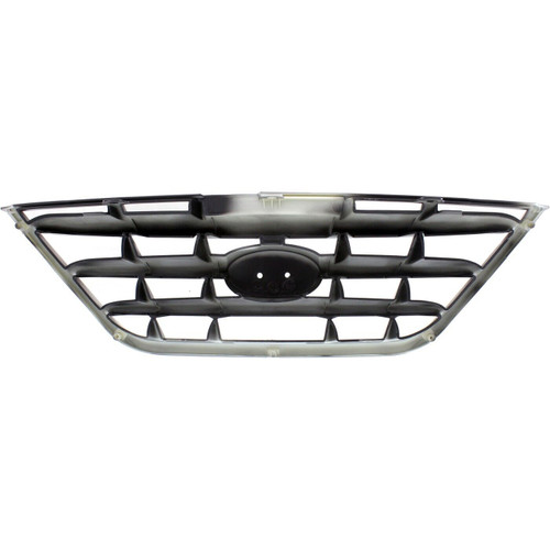 GRILLE SDN BLACK W/FOG LAMP HOLE TYPE  REPLACEMENT FOR HYUNDAI ELANTRA 2006 PARTSLINK NUMBER   HY1200139