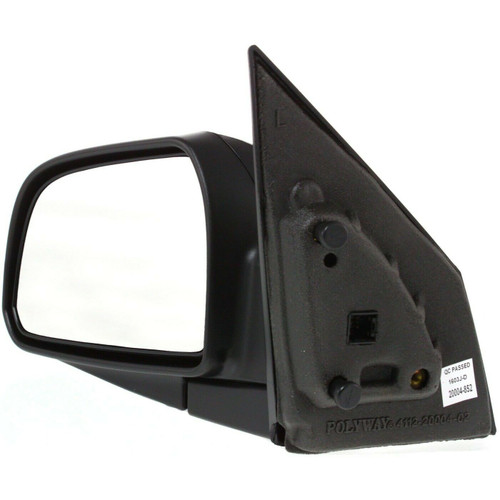 DOOR MIRROR LH POWER HTD TEXTURED BLACK  REPLACEMENT FOR HYUNDAI TUCSON 2006 PARTSLINK NUMBER   	HY1320151