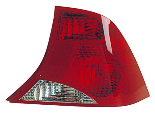 TAIL LAMP RH W/BLACK HOUSING SDN REPLACEMENT FOR FORD FOCUS 2004 PARTSLINK NUMBER FO2801198V
