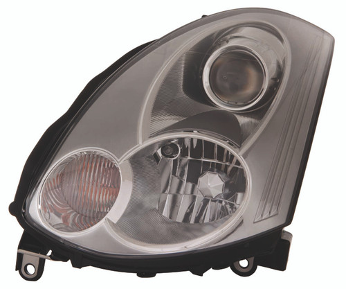 HEAD LAMP LH HID HQ REPLACEMENT FOR INFINITI G35 COUPE 2006 PARTSLINK NUMBER IN2502128 HEAD LAMP LH HID HQ REPLACEMENT FOR INFINITI G35 COUPE 2006 PARTSLINK NUMBER IN2502128