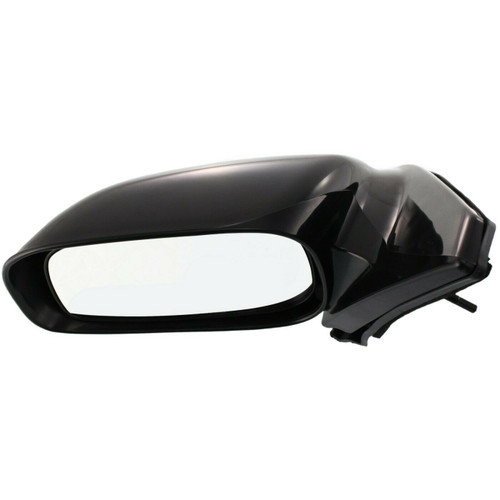 DOOR MIRROR LH MANUAL NON-FOLDAWAY GLOSS BLACK PTM REPLACEMENT FOR  TOYOTA MATRIX 2003 PARTSLINK NUMBER  TO1320206
