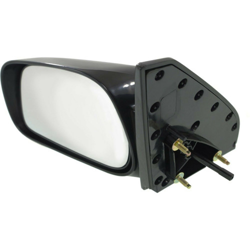 DOOR MIRROR LH MANUAL NON-FOLDAWAY GLOSS BLACK PTM REPLACEMENT FOR  TOYOTA MATRIX 2003 PARTSLINK NUMBER  TO1320206