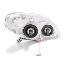 HEAD LAMP RH HQ  REPLACEMENT FOR  TOYOTA MATRIX 2003 PARTSLINK NUMBER  TO2503140