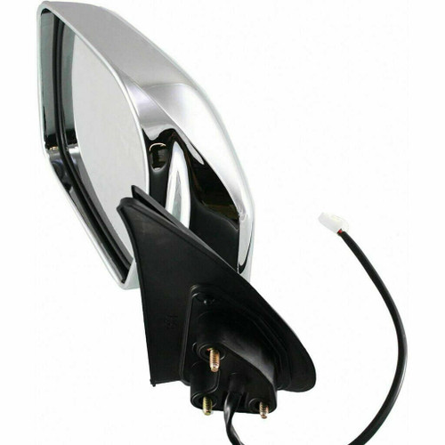 DOOR MIRROR LH POWER CHROME REPLACEMENT FOR  TOYOTA TACOMA PICKUP 2WD 2003 PARTSLINK NUMBER  TO1320159