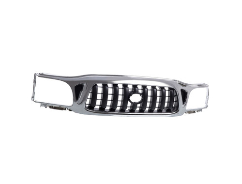 GRILLE CHROME/DARK GRAY REPLACEMENT FOR TOYOTA TACOMA PICKUP 4WD 2003 PARTSLINK NUMBER TO1200248 GRILLE CHROME/DARK GRAY REPLACEMENT FOR TOYOTA TACOMA PICKUP 4WD 2003 PARTSLINK NUMBER TO1200248