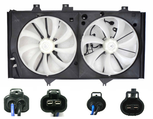 COOLING FAN ASSY V6 3.5L   REPLACEMENT FOR TOYOTA AVALON 2013 PARTSLINK NUMBER  TO3115170