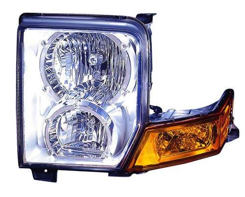 HEAD LAMP LH HALOGEN HQ REPLACEMENT FOR JEEP COMMANDER 2006 PARTSLINK NUMBER CH2518117 HEAD LAMP LH HALOGEN HQ REPLACEMENT FOR JEEP COMMANDER 2006 PARTSLINK NUMBER CH2518117