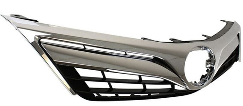 GRILLE CHROME/GREY LE/XLE MODELS    REPLACEMENT FOR TOYOTA CAMRY 2013 PARTSLINK NUMBER   TO1200343
