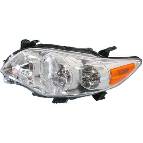HEAD LAMP LH JAPAN BUILT BASE CE LE HQ    REPLACEMENT FOR TOYOTA COROLLA SEDAN 2013 PARTSLINK NUMBER  TO2518131