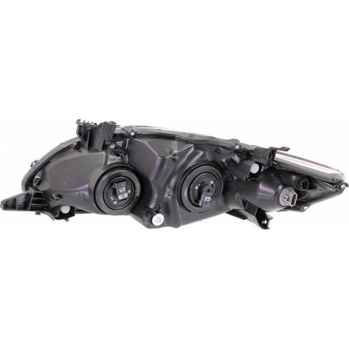 HEAD LAMP RH US BUILT BLACK BEZEL S/SRX HQ    REPLACEMENT FOR TOYOTA COROLLA SEDAN 2013 PARTSLINK NUMBER  TO2503204