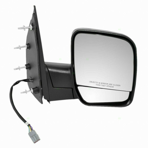 DOOR MIRROR RH POWER W/PUDDLE LAMP/DUAL GLASS REPLACEMENT FOR FORD VAN FORD ECONOLINE 2004 PARTSLINK NUMBER FO1321276