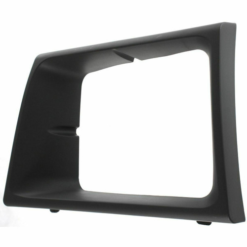 HEAD LAMP BRACKET LH MATTE-GRAY SEALED BEAM TYPE REPLACEMENT FOR FORD VAN FORD ECONOLINE 2004 PARTSLINK NUMBER FO2512159