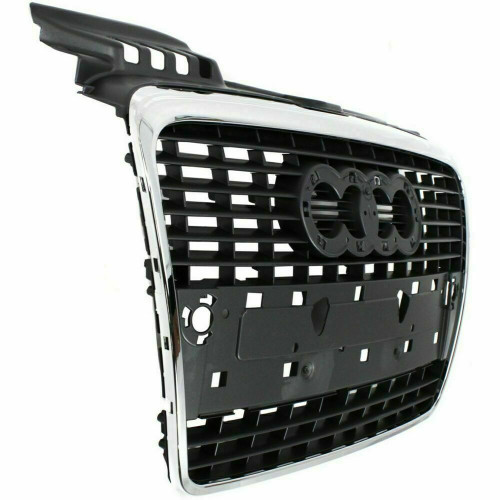 GRILLE (CHROME/PRIMED-BLACK) W/O S-LINE PKG REPLACEMENT FOR AUDI A4 2007 PARTSLINK NUMBER AU1200112 GRILLE (CHROME/PRIMED-BLACK) W/O S-LINE PKG REPLACEMENT FOR AUDI A4 2007 PARTSLINK NUMBER AU1200112