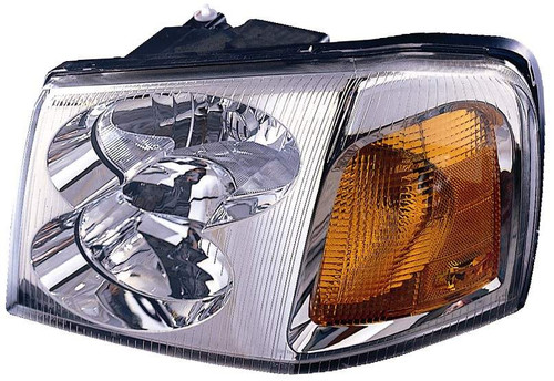 HEAD LAMP LH CAPA REPLACEMENT FOR GMC ENVOY 2004 PARTSLINK NUMBER GM2502220C HEAD LAMP LH CAPA REPLACEMENT FOR GMC ENVOY 2004 PARTSLINK NUMBER GM2502220C