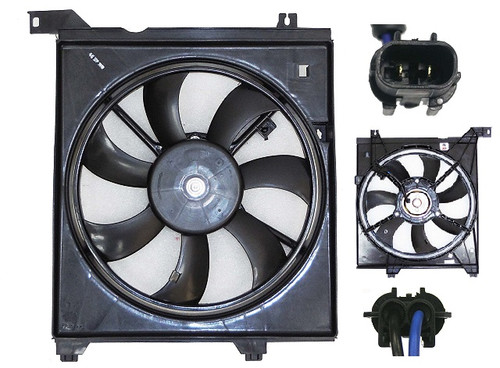 RADIATOR FAN ASSY REPLACEMENT FOR KIA SPECTRA5 (HBACK) 2006 PARTSLINK NUMBER KI3115117 RADIATOR FAN ASSY REPLACEMENT FOR KIA SPECTRA5 (HBACK) 2006 PARTSLINK NUMBER KI3115117