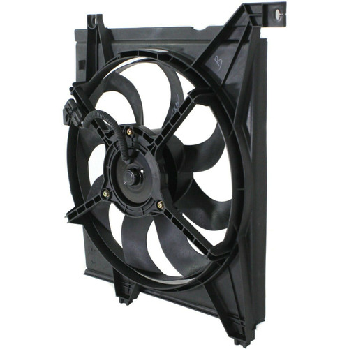 RADIATOR FAN ASSY REPLACEMENT FOR KIA SPECTRA5 (HBACK) 2006 PARTSLINK NUMBER KI3115117 RADIATOR FAN ASSY REPLACEMENT FOR KIA SPECTRA5 (HBACK) 2006 PARTSLINK NUMBER KI3115117