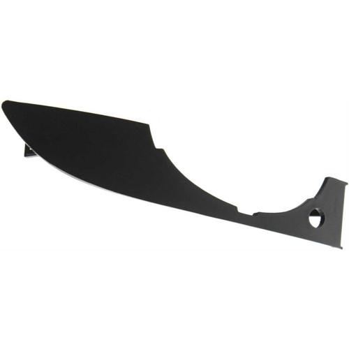 FOG LAMP LOWER TRIM FR RH W/O SPRT PKG MATTE-BLACK REPLACEMENT FOR  AUDI S4 2007 PARTSLINK NUMBER  AU2601102