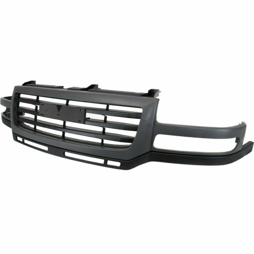 GRILLE PTM BLACK W/GRAY MOULDING 2500HD/3500 REPLACEMENT FOR GMC PICKUP GMC SIERRA 1500 , 2500 3500 2004 PARTSLINK NUMBER GM1200627 GRILLE PTM BLACK W/GRAY MOULDING 2500HD/3500 REPLACEMENT FOR GMC PICKUP GMC SIERRA 1500 , 2500 3500 2004 PARTSLINK NUMBER GM1200627