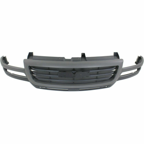 GRILLE PTM BLACK W/GRAY MOULDING 2500HD/3500 REPLACEMENT FOR GMC PICKUP GMC SIERRA 1500 , 2500 3500 2004 PARTSLINK NUMBER GM1200627 GRILLE PTM BLACK W/GRAY MOULDING 2500HD/3500 REPLACEMENT FOR GMC PICKUP GMC SIERRA 1500 , 2500 3500 2004 PARTSLINK NUMBER GM1200627
