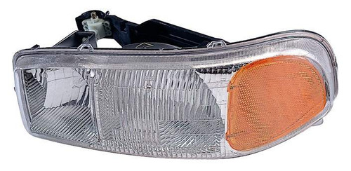 HEAD LAMP LH HQ REPLACEMENT FOR GMC PICKUP GMC SIERRA 1500 , 2500 3500 2004 PARTSLINK NUMBER GM2502188