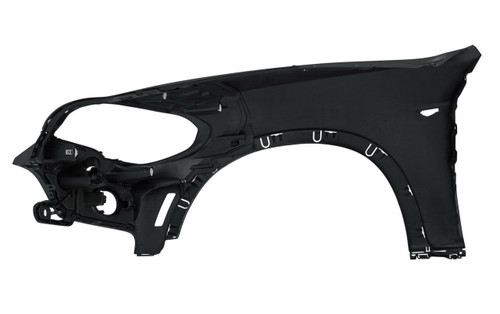 FENDER FR RH W/SIDE LAMP HOLE W/HEAD LAMP WASHER HOLE REPLACEMENT FOR  BMW X5 2007 PARTSLINK NUMBER  BM1241146