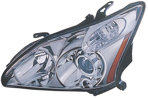 HEAD LAMP LH W/HID FOR JAPAN BUILT MODELS W/O AUTO ADJUST CAPA  REPLACEMENT FOR LEXUS RX330 2006 PARTSLINK NUMBER   LX2502122C