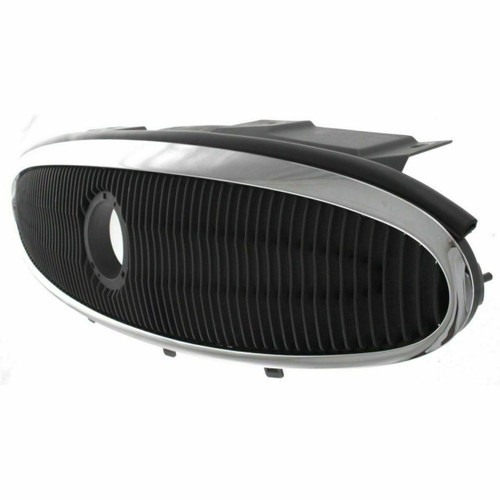 GRILLE DARKK GARY W/CHROME FRAME REPLACEMENT FOR  BUICK LACROSSE 2007 PARTSLINK NUMBER  GM1200561