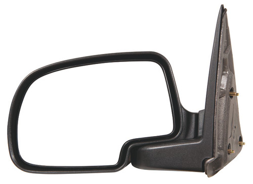 DOOR MIRROR LH MANUAL CHROME REPLACEMENT FOR GMC YUKON XL 2004 PARTSLINK NUMBER GM1320208