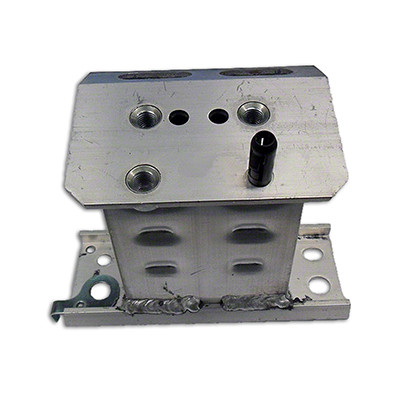 REBAR BRACKET FR RH ALUMINUM    REPLACEMENT FOR TOYOTA PRIUS V 2013 PARTSLINK NUMBER  TO1067177