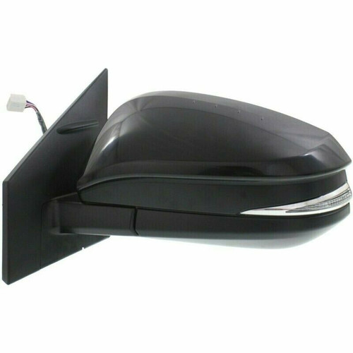 DOOR MIRROR LH POWER HTD W/SIGNAL W/O BLIND SPOT PTM     REPLACEMENT FOR TOYOTA RAV4 2013 PARTSLINK NUMBER  TO1320310