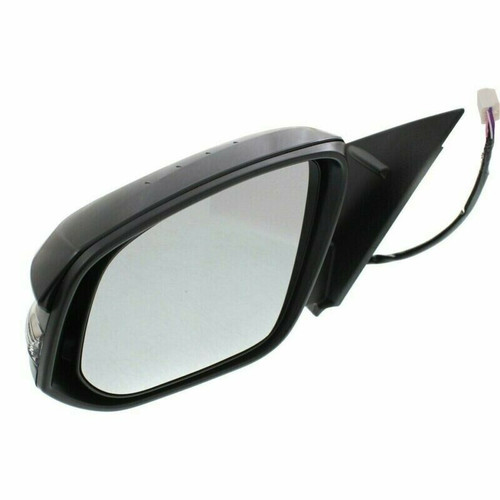 DOOR MIRROR LH POWER HTD W/SIGNAL W/O BLIND SPOT PTM     REPLACEMENT FOR TOYOTA RAV4 2013 PARTSLINK NUMBER  TO1320310