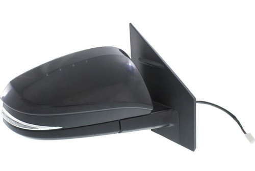 DOOR MIRROR RH POWER HTD W/SIGNAL W/O BLIND SPOT PTM     REPLACEMENT FOR TOYOTA RAV4 2013 PARTSLINK NUMBER  TO1321310