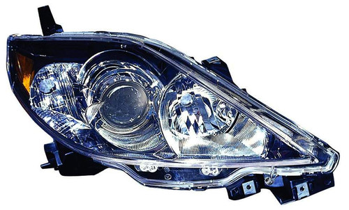 HEAD LAMP RH HALOGEN CAPA  REPLACEMENT FOR MAZDA MAZDA 5 2006 PARTSLINK NUMBER  MA2519137C