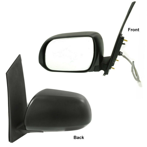 DOOR MIRROR LH POWER TEXTURED REPLACEMENT FOR TOYOTA SIENNA 2013 PARTSLINK NUMBER TO1320268 DOOR MIRROR LH POWER TEXTURED REPLACEMENT FOR TOYOTA SIENNA 2013 PARTSLINK NUMBER TO1320268