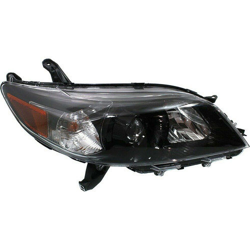 HEAD LAMP RH W/BLACK BEZEL SE MODEL CAPA      REPLACEMENT FOR TOYOTA SIENNA 2013 PARTSLINK NUMBER  TO2503207C