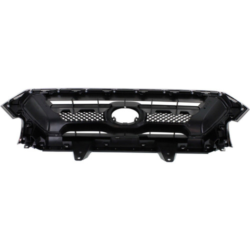 GRILLE MATTE-DARK GRAY W/CHROME MLDG SR5      REPLACEMENT FOR TOYOTA TACOMA PICKUP 2WD 2013 PARTSLINK NUMBER   TO1200351