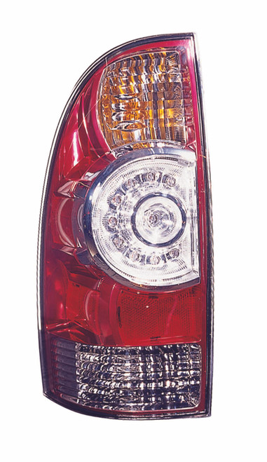 TAIL LAMP LH LED W/CLEAR CENTER LENS CAPA      REPLACEMENT FOR TOYOTA TACOMA PICKUP 2WD 2013 PARTSLINK NUMBER  TO2800177C