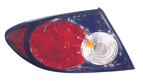 TAIL LAMP LH SPORT TYPE HQ REPLACEMENT FOR MAZDA MAZDA 6 2006 PARTSLINK NUMBER MA2804103 TAIL LAMP LH SPORT TYPE HQ REPLACEMENT FOR MAZDA MAZDA 6 2006 PARTSLINK NUMBER MA2804103